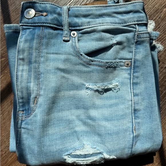 𝐀𝐦𝐞𝐫𝐢𝐜𝐚𝐧 𝐄𝐚𝐠𝐥𝐞 𝐒𝐮𝐩𝐞𝐫 𝐇𝐢𝐠𝐡 𝐑𝐢𝐬𝐞 𝐅𝐥𝐚𝐫𝐞 𝐉𝐞𝐚𝐧𝐬 - Picture 1 of 12